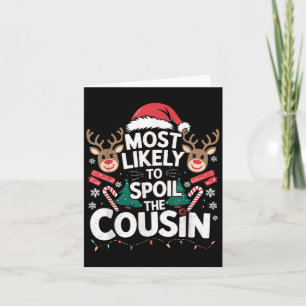 Tarjeta Muy Probable Que Sil La Fiesta De Navidad De Los P