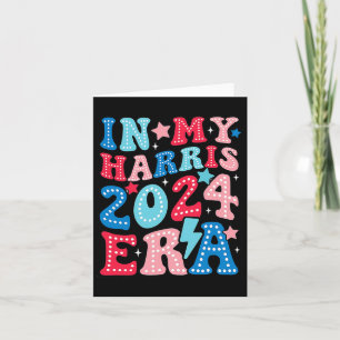 Tarjeta My Harris Era Groovy Kamala Elecciones 2024