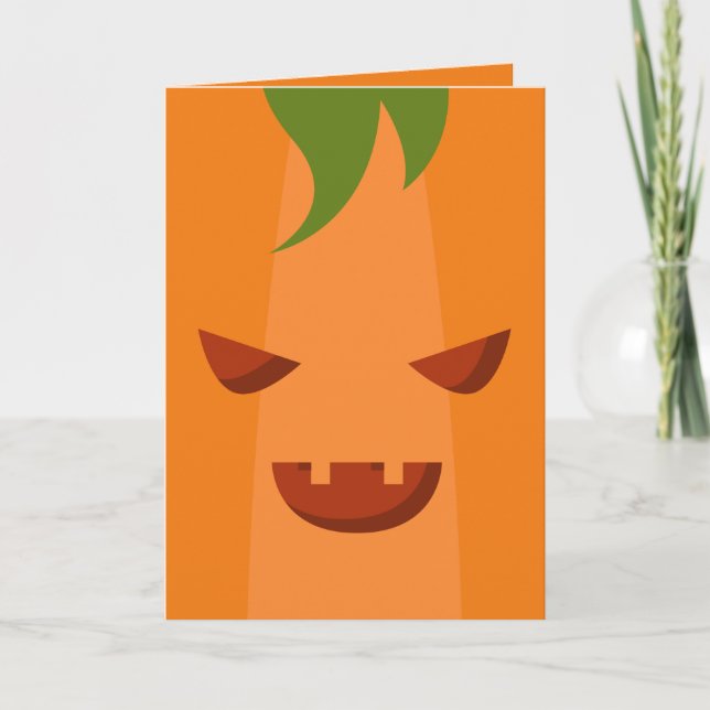 Tarjeta My Lil Pumpkinhead (Anverso)