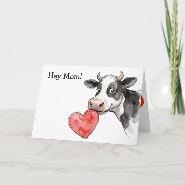 Tarjeta "My love for you is legen-dairy"  (Anverso)