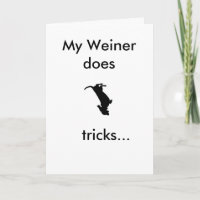 My Weiner hace trucos para su cumpleaños