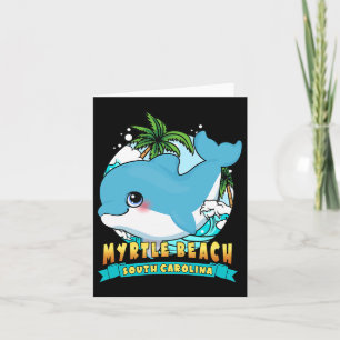 Tarjeta Myrtle Beach South Carolina Cute Ba