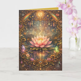 Tarjeta Mystical Lotus Magickal Night