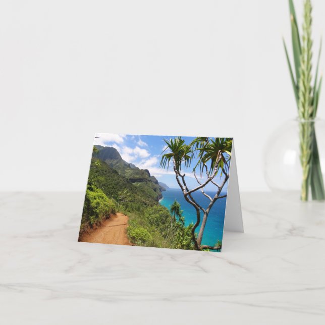 Tarjeta Nā Pali Coast State Park, Kauai Card (Anverso)