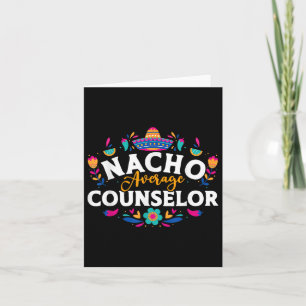Tarjeta Nacho Consejero Promedio Cinco De Mayo Fam Coincid