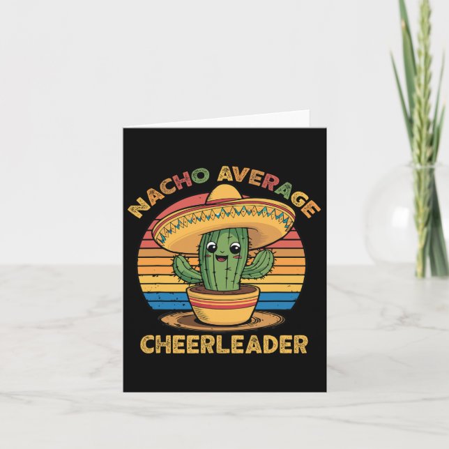 Tarjeta Nacho Promedio de animadores Mexicanos Cinco De Ma (Anverso)