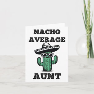 Tarjeta Nacho promedio de Chiste divertido México Cinco De