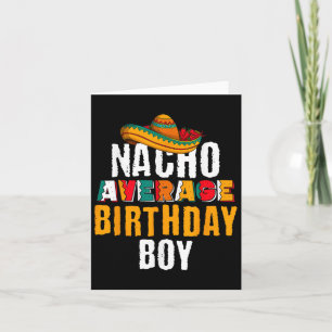 Tarjeta Nacho promedio de cumpleaños Cinco De Mayo Funny M