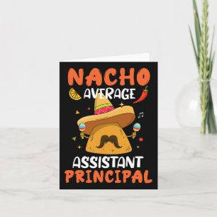 Tarjeta Nacho Promedio Principal De Mamáes De Cinco De Méx