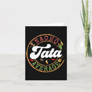 Tarjeta Nacho Promedio S Cactus De La Copa Cinco De Mayo