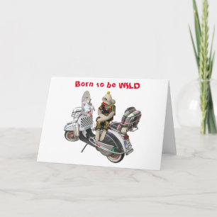 Tarjeta Nacido para ser WILD Cumpleaños