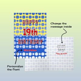 Tarjeta Nacimiento 19 Nacimiento agregar nombre círculos p