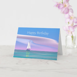 Tarjeta Nacimiento de Blue Sky Sailing