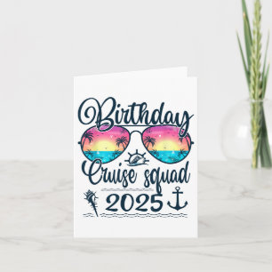 Tarjeta Nacimiento de crucero de la brigada de cruceros de