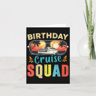 Tarjeta Nacimiento de crucero de la brigada de cruceros de
