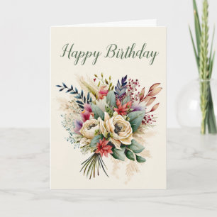 Tarjeta Nacimiento de la flor acuática