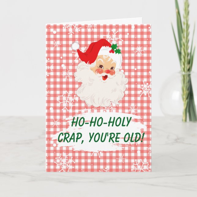 Tarjeta Nacimiento de Navidades divertidos en Over the Hil (Anverso)