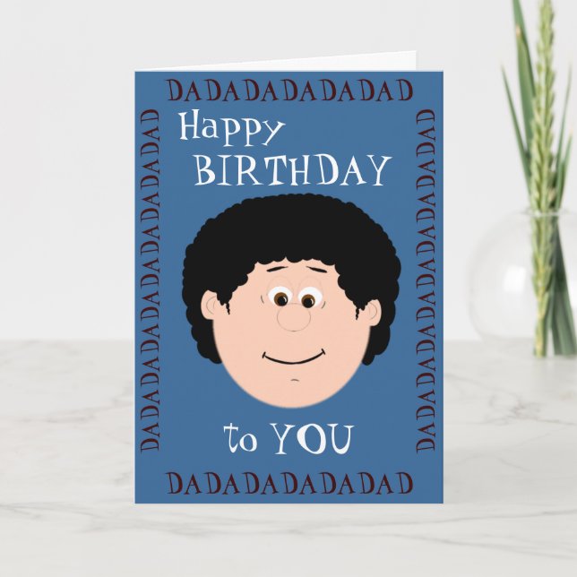 Tarjeta Nacimiento de papá (hijo) (Anverso)