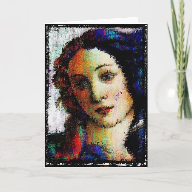 Tarjeta Nacimiento de Venus (Anverso)