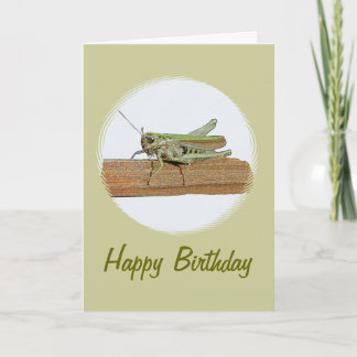 Tarjeta Nacimiento del pequeño Personalizado Green Grassho