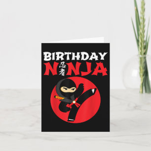 Tarjeta Nacimiento Ninja - Nacimiento de Ninja