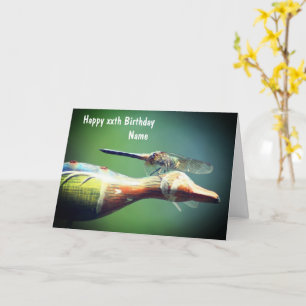 Tarjeta Nacimiento personalizado de la naturaleza del pilo