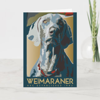 Tarjeta Nación de Weimaraner: Weimaraner 1943