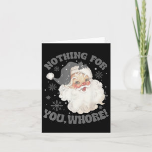 Tarjeta Nada Para Divertirse Navidades De Santa Claus 2