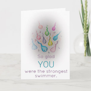 Tarjeta Nadador más fuerte