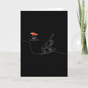 Tarjeta Nagano Snowboard