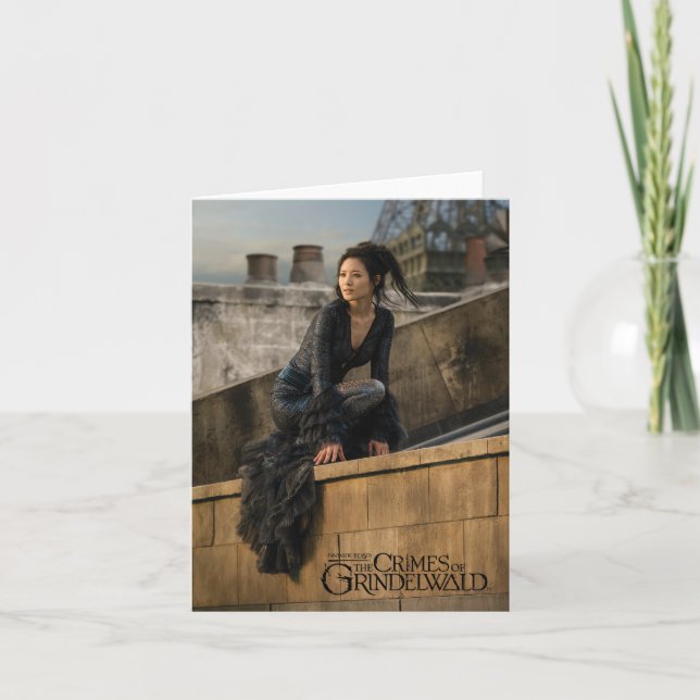 Tarjeta Nagini en la azotea (Anverso)