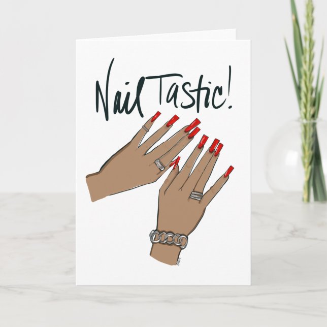 Tarjeta ¡NailTastic! (Anverso)