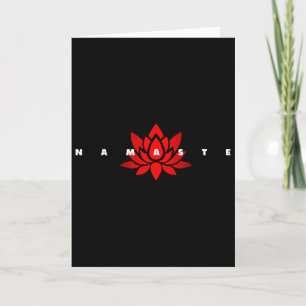 Tarjeta Namaste Yoga