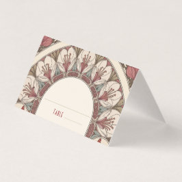 Tarjeta Name Cards Wedding Table Vintage Art Nouveau