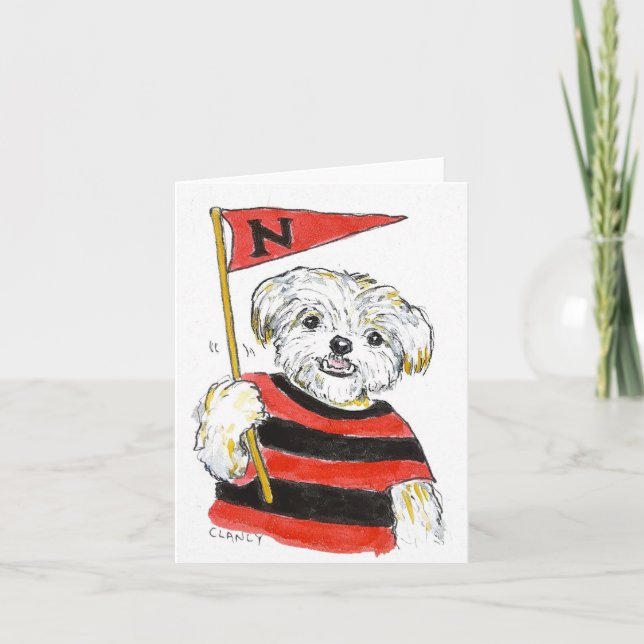 Tarjeta Nan disfruta animando al equipo (Anverso)