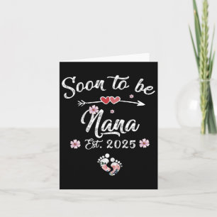 Tarjeta Nana 2025 Día de la Madre Por Primera Vez