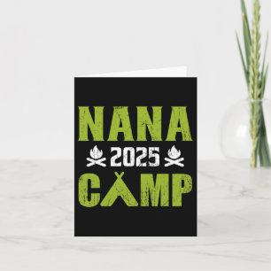 Tarjeta Nana Camp 2025 Vacaciones Familiares Tripulación d