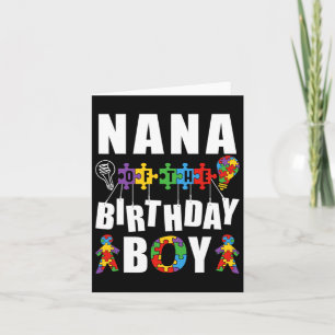 Tarjeta Nana De La Celebración De Concienciación Sobre El