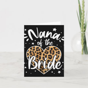Tarjeta Nana De La Novia A La Que Me Encantaba Su Primer L