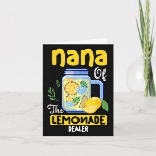 Tarjeta Nana De Lemonade Dealer Summer Lemonade Boss F