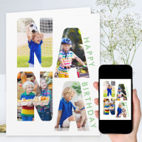 NANA Foto Carta Cutout Cumpleaños