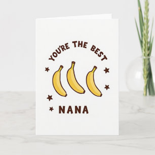 Tarjeta Nana Frutas Doradas