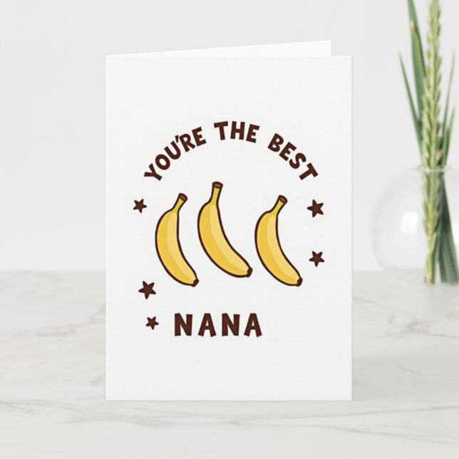 Tarjeta Nana Frutas Doradas (Anverso)
