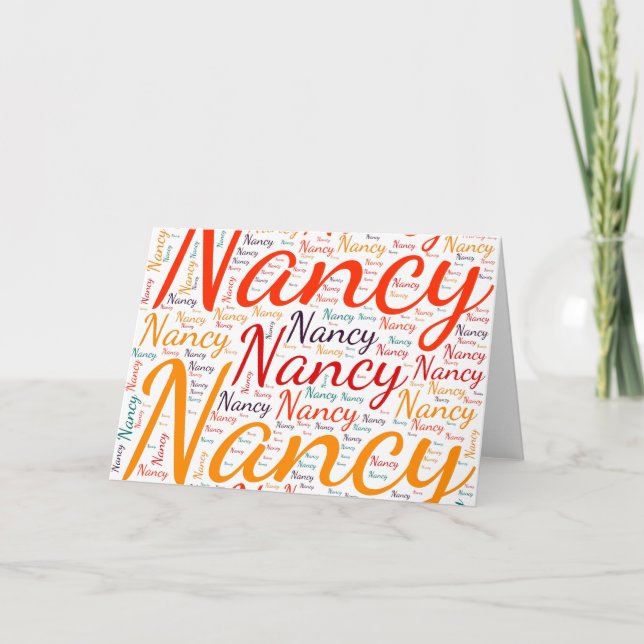 Tarjeta Nancy (Anverso)