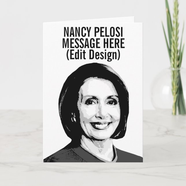 Tarjeta Nancy Pelosi (Anverso)