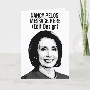 Tarjeta Nancy Pelosi