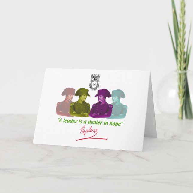 Tarjeta Napoleón (Anverso)