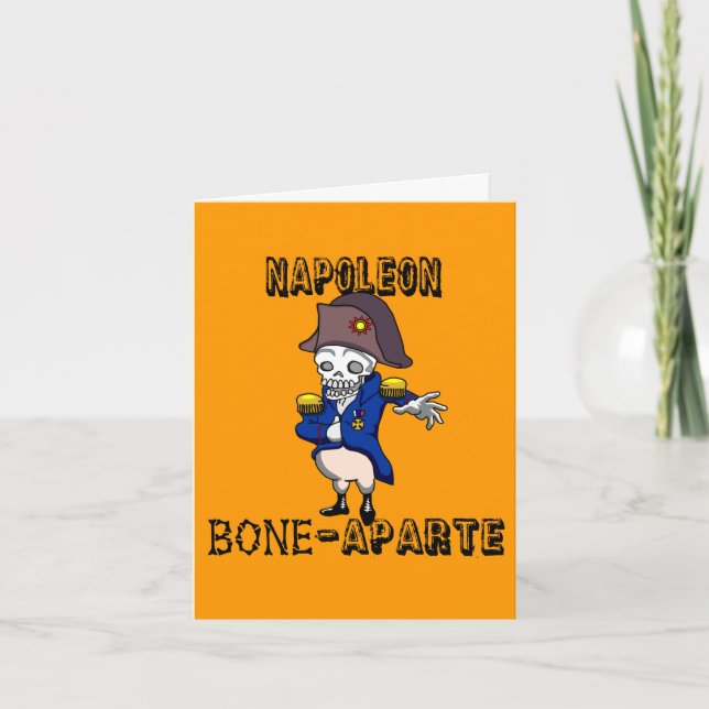 Tarjeta Napoleón Bone-aparte (Anverso)