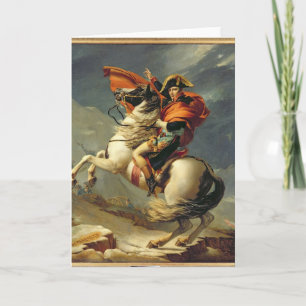 Tarjeta Napoleon que cruza las montañas el 20 de mayo de