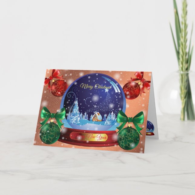 Tarjeta Naranja de invierno (Anverso)